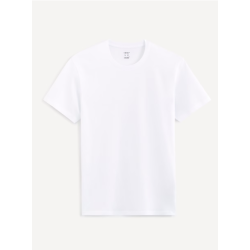 Accueil TEBASE_OPTIC T-shirt col rond 100% coton